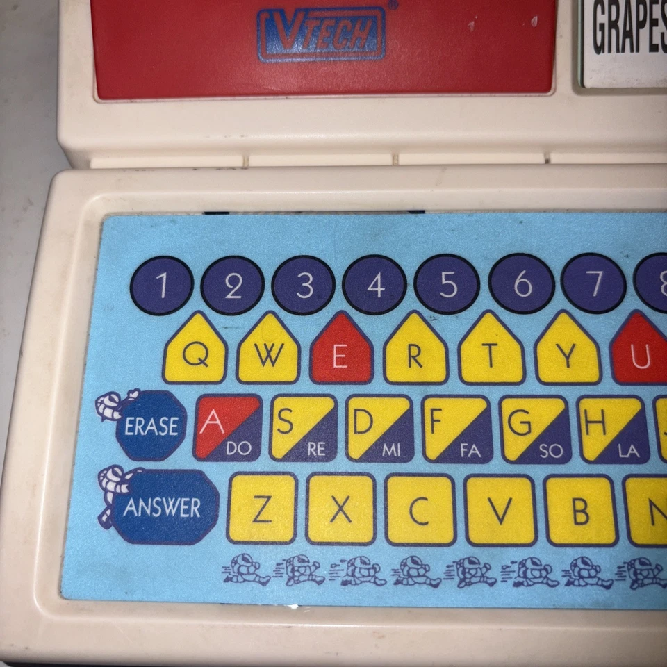 Vintage 1993 Vtech Smart Start Basic Educational Compute Learning Toy - Image 3 of 4