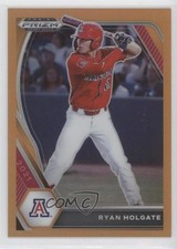 2021 Panini Prizm Draft Picks Neon Orange Prizm 25/50 Ryan Holgate #PDP70 2s1