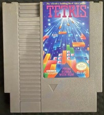 Tetris (Nintendo NES) Video Game Cartridge NTSC Tested Authentic