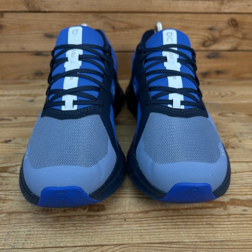 Scarpe da ginnastica On Running da uomo taglia UK 8 CloudRunner Shale blu cobalto scarpe svizzere - Foto 4 di 13