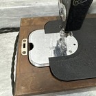 White Rotary Portable Antique Sewing Machine - Works Tested — photo 4