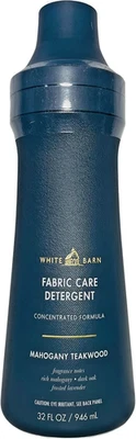 Bath & Body Works Mahogany Teakwood Fabric Care Fragrance Laundry Detergent–32Oz