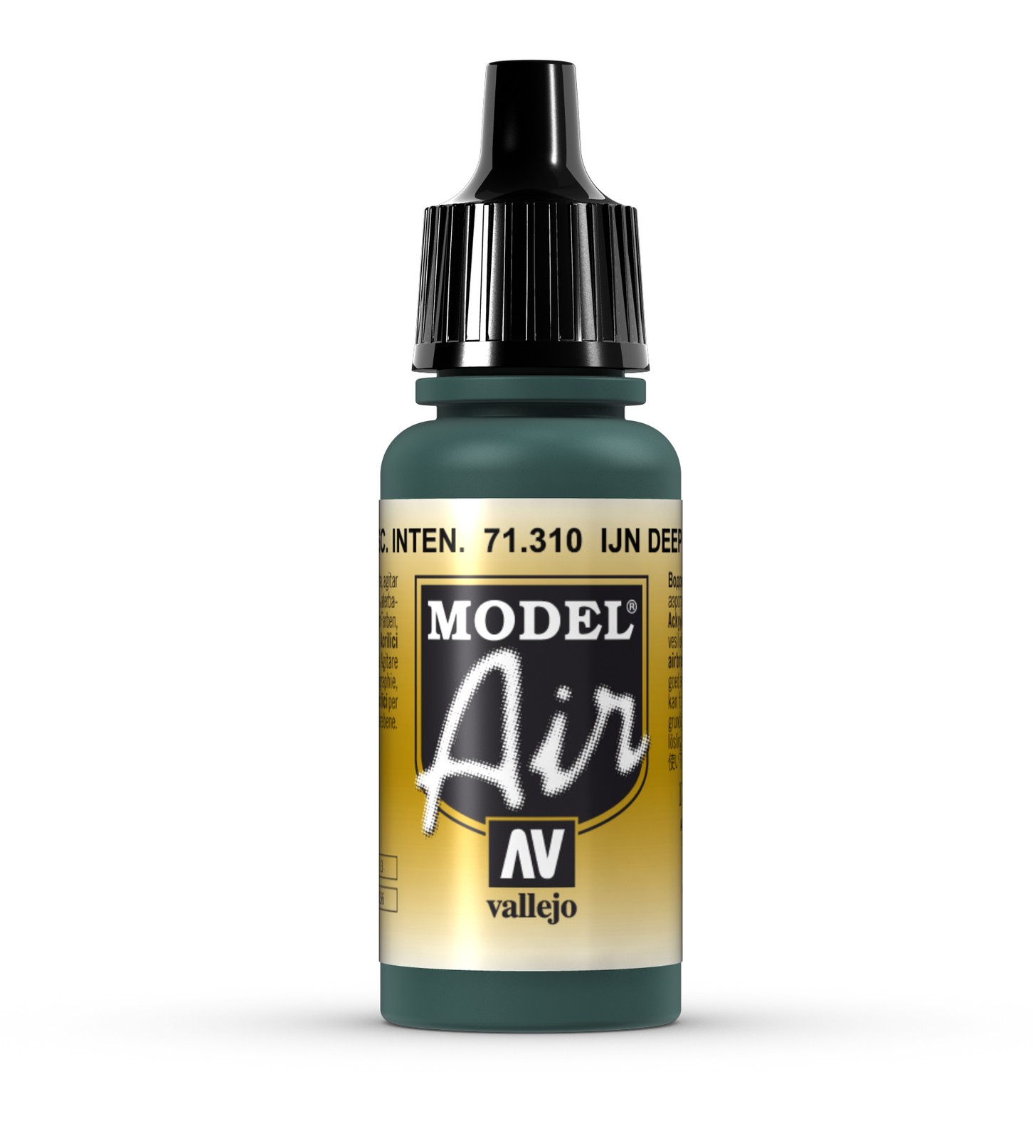 Vallejo Model Air - IJN Deep Dark Green 18ml Model Paint 71310 - Image 2
