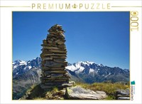 Calvendo Puzzle Stone Monument - Zillertal Alps | 1000 Pieces, Finished Size 25.