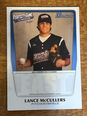 2011 Bowman Perfect Game All-American Classic AAC-LM LANCE MCCULLERS ROOKIE RC