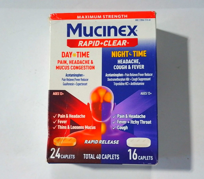 #ad Mucinex RapidClear Maximum Strength Day amp;Night Cold and Flu Medicine 2027 $11.00