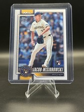 NEW🔥2026 Topps Series 1 Rookie Jacob Misiorowski RC Milwaukee Brewers #10