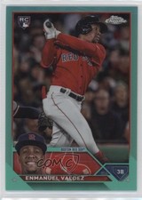 2023 Topps Chrome Update Aqua Refractor 98/199 Enmanuel Valdez #USC19 jg5