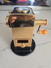 El Casco temperamatite M-430 LN placcato oro 23 kt e nero art deco 