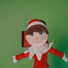 ELF ON THE SHELF Girl Plush Skirt Christmas Tradition CCA&B 2005 Plushie Doll — photo 4