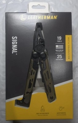 LEATHERMAN SIGNAL 832377 19-IN-1 MULTI-TOOL COYOTE TAN BRAND NEW SEALED USA