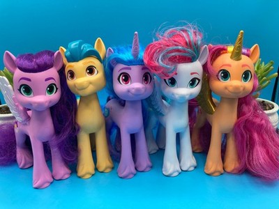 My Little Pony G5 New Generation Mane 5 figures 6'' Hitch Pipp Zipp Izzy & Sunny