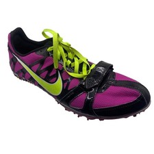 Nike Zoom Rival S Track Spikes Pink Black Volt Women's US 9