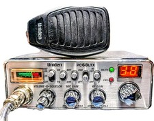 Uniden PC68LTX Mobile CB Radio, ANL, Ch 9, RF/Mic Gain, Squelch