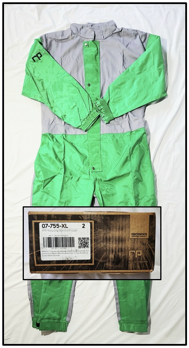 Rpb Blast Suit XL- Brand New  in box.