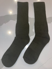 NEW U.S. Military O.D. Green Cushion Crew Boot Socks SMALL MEDIUM MENS 6-10