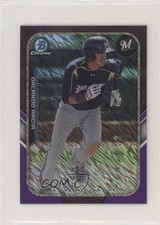 2015 Bowman Purple 177/250 Orlando Arcia #FFM-OAR 0q3