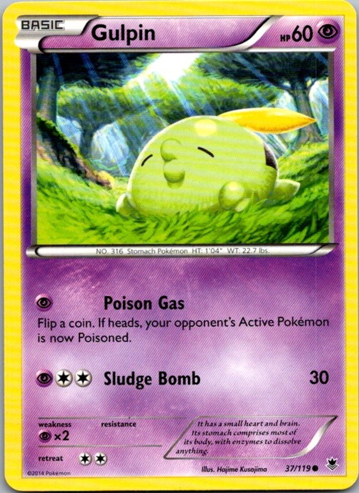 Gulpin [PHF - 37/119]Lightly Played-EN