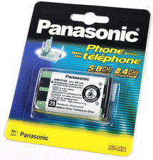 Panasonic Rechargeable Ni-MH Cordless Phone Battery 5.8 GHz /2.4 GHz - New