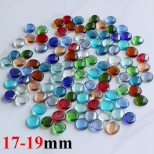 Decorative Glass Pebbles Stone Nuggets Beads Gems Craft, Home D cor, Vase Filler