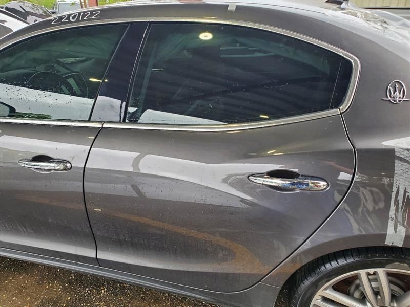 571 Grigio Maratea Rear Left Door Assembly OEM 14 15 16 17 Maserati Ghibli
