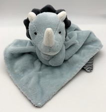 Carter  s Triceratops Dinosaur Blue Lovey Plush Baby Toy 2020