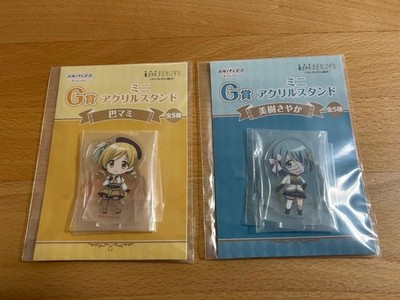 Aniplex G Prize Mini Acryl Ständer Sayaka Miki Tomoe Mami Sammlerstück
