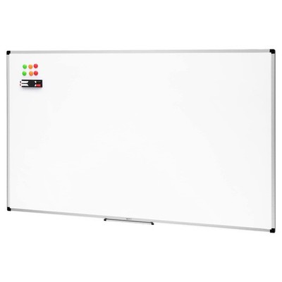 OUTLET AMAZON BASICS Magnetisches Whiteboard 90x60cm mit Stifthalter & Zubeh