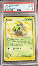 2003 Pokémon EX Sandstorm 57 Cacnea PSA 10 Gem Mint on eBay
