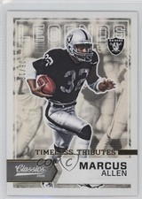 2016 Panini Classics Legends Timeless Tributes Gold 6/10 Marcus Allen HOF 0c3