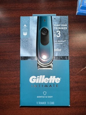 Gillette Intimate i3 Men s Electric Trimmer | Waterproof Pubic Hair Shaver