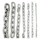 STEEL CHAIN 2-4mm Stainless 5-6mm Zinc Heavy Duty Durable Welded Links Free P&P