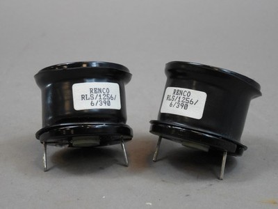 NOS - LOT of (2) Renco RLS-1256-6-390 Radial Lead Power Line Chokes 390 uH