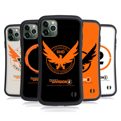 TOM CLANCY'S THE DIVISION 2 LOGO KUNST HYBRID HUELLE FÜR APPLE iPHONES HANDYS