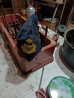 Bustina Militare Regia Aeronautica In Stoffa Buone Condizione