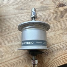 Shimano DH-3R35-N 6V 3W Front Dynamo Hub 36H Silver Nut Rim Brake