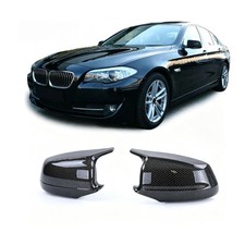 Passt F�r 5er BMW F10 F11 2010-2013 Austausch Sport Spiegelkappen Carbon-Optik