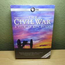 The Civil War 25th Anniversary Edition DVD Box Set PBS Ken Burns 6 Discs New