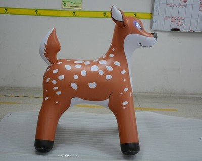 Deer Ride Cartoon aufblasbares Spielzeug Party Room Dekor Geschenk 1.5m Höhe PVC