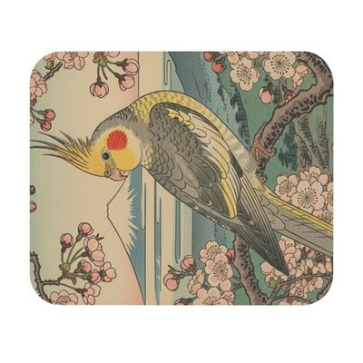 Cockatiel Japanese Style Mouse Pad bird watcher office computer desk avian 