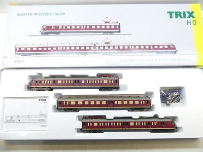Trix H0 22625 Triebzug ET56, DB, DC, Licht, DSS, NEU in OVP, geprüft #66536