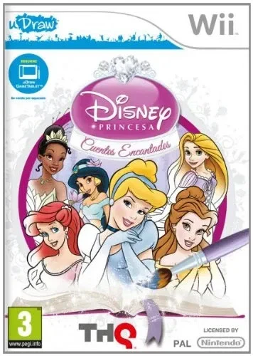 DISNEY PRINCESA CUENTOS ENCANTADOS NINTENDO WII PAL THQ EN ESPAÑOL
