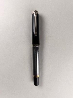 Pelikan M805 Fountain Pen Souverän Stresemann Black-Anthracite 18K M Nib Minty