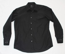 HUGO BOSS Regular Fit Button Dress Shirt Men's LARGE L 16.5 EU 42 Easy Iron