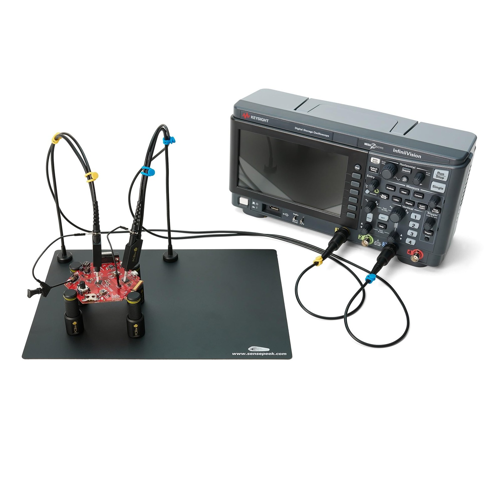 PCBite kit with 2X SQ200 200 MHz handsfree oscilloscope Probes | Helping...