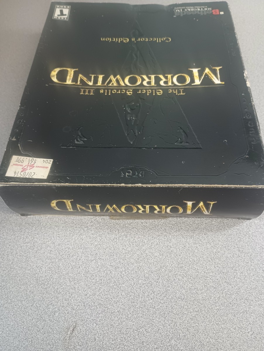 Elder Scrolls III: Morrowind -- Collector's Edition (PC: Windows