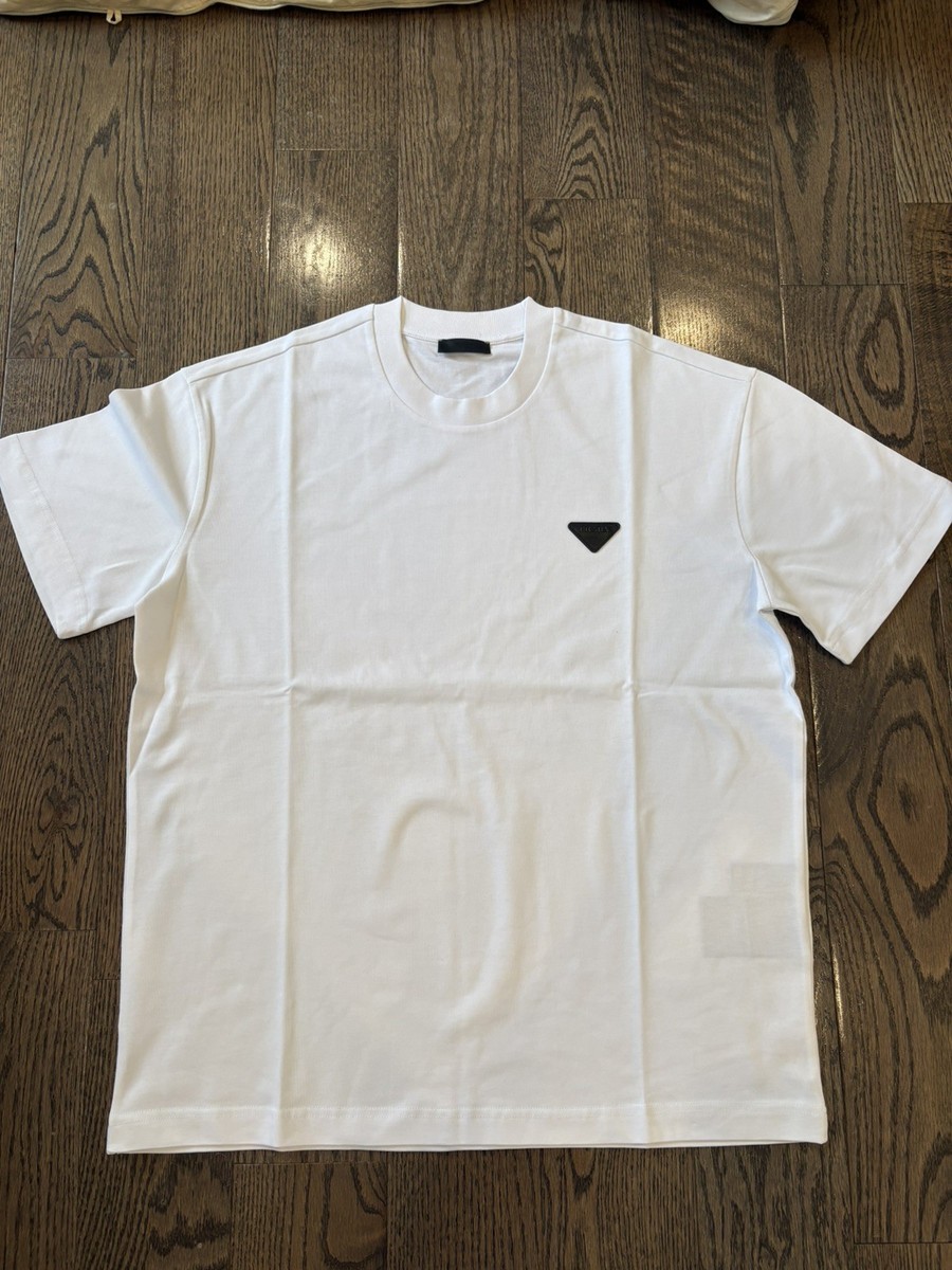 Prada White Mens Terry White Pocket Tee | Size: S | eBay