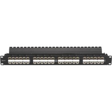 Black Box Network - JPM820A-HD - Black Box CAT6 Feed-Through Patch Panel - 1U,