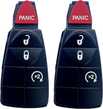 2010-2018 for Chrysler Dodge Jeep Key Fob Skin Replacement   Compatible Replacem