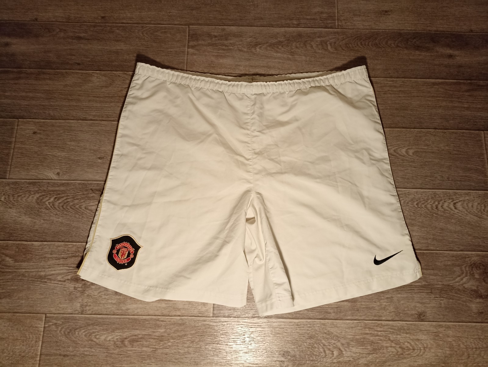 Vtg Manchester United FC England nike 2006/07 men's soccer shorts jersey  XL/2XL